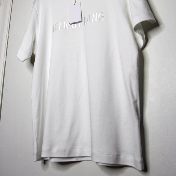 BNWT AW24 HELMUT LANG LOGO WHITE TSHIRT S - Picture 6 of 11